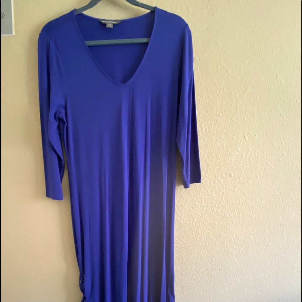 Tommy Bahama Purple MIDI Dress